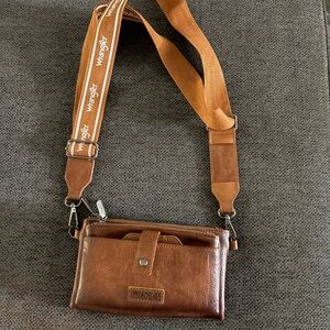 Wrangler Tan Belt Bag for Men